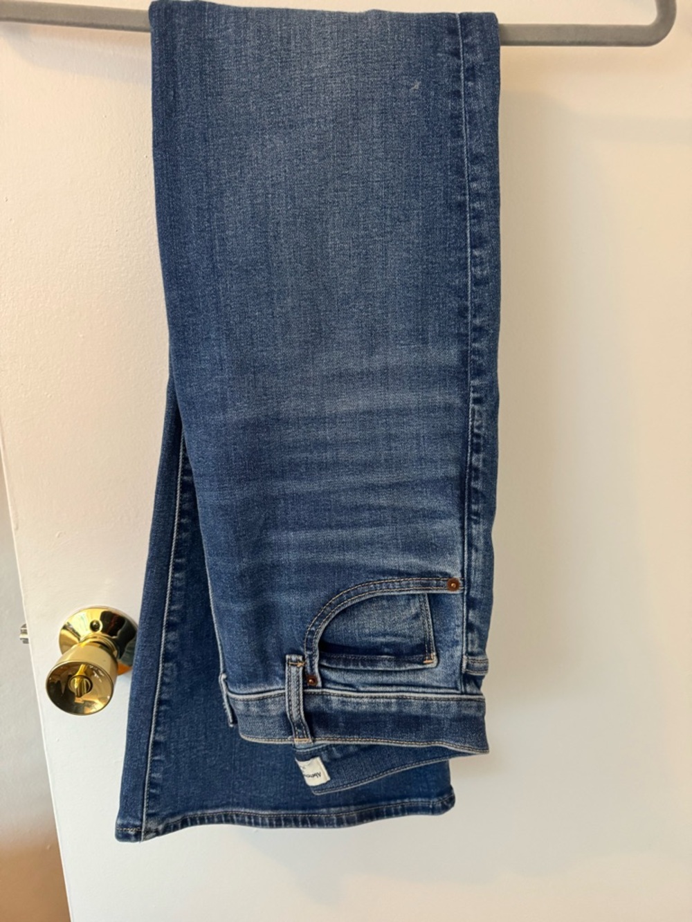 Abercrombie high rise boot cut jeans